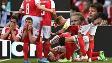 Cầu thủ và CĐV Đan Mạch bật khóc khi Eriksen bất tỉnh trên sân