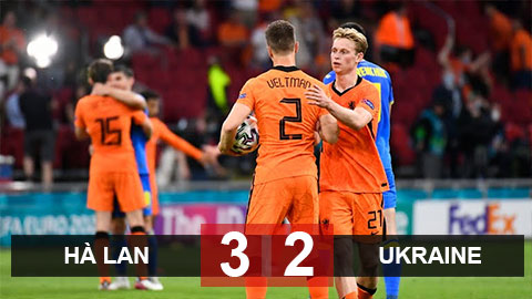 Kết quả Hà Lan vs Ukraine: Kịch tính đến tận những phút cuối