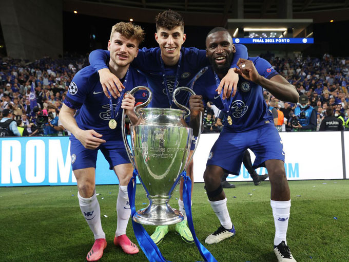 ĐT Đức có 3 ngôi sao vừa cùng Chelsea giành chức vô địch Champions League