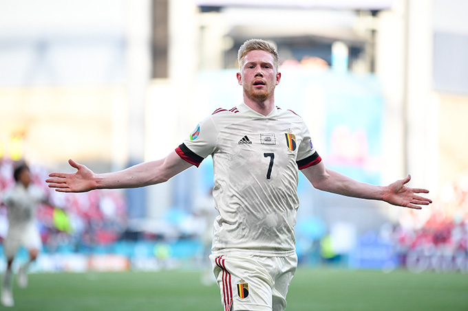 Kết quả Đan Mạch 1-2 Bỉ: Khác biệt ở De Bruyne
