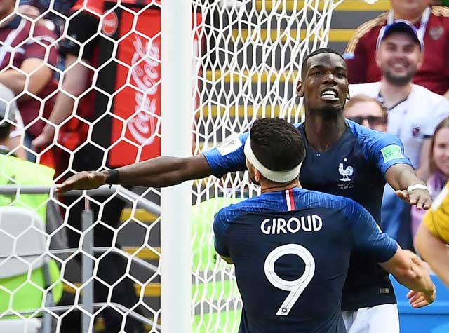 Pogba đang dần tạo nên tầm ảnh hưởng lớn ở ĐT Pháp