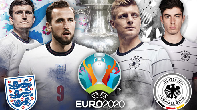 Nhánh Anh vs Đức có cơ hội lớn vào chung kết EURO 2020
