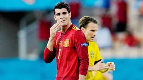 ĐT Tây Ban Nha ghi bàn chưa… đạt kỳ vọng