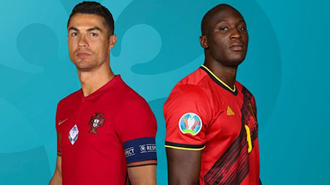 Trực tiếp Bỉ vs Bồ Đào Nha: Ronaldo so tài Lukaku