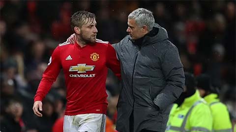 Mourinho chưa bao giờ thôi chú ý vào Shaw