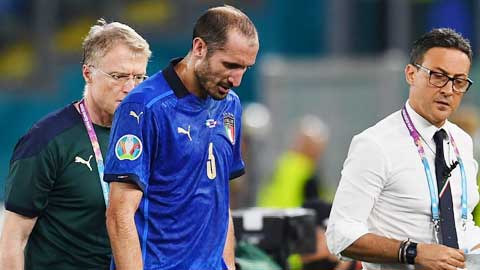 ĐT Italia mong Chiellini trở lại ở trận gặp Bỉ