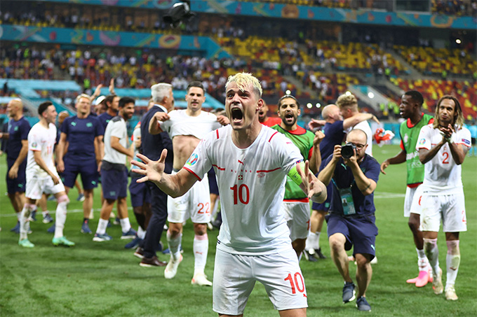 Thụy Sỹ đang viết nên câu chuyện cổ tích tại EURO 2020