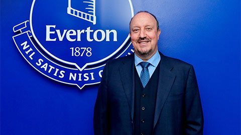Everton bổ nhiệm HLV trưởng Benitez 