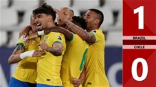 Brazil vs Chile: 1-0 (Tứ kết Copa America 2021)