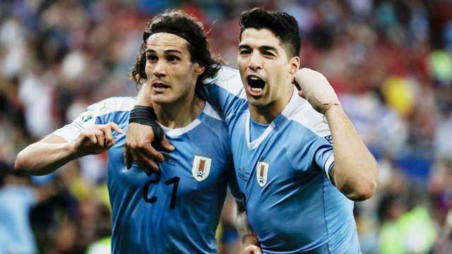 Song tấu Cavani - Suarez sẽ lại lập công giúp Uruguay loại Colombia ở tứ kết