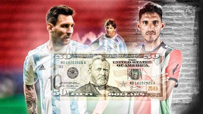 Messi bị đồng đội cũ nợ tiền suốt 17 năm qua