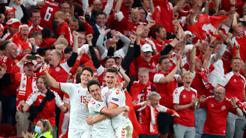 ĐT Đan Mạch đang gây ấn tượng mạnh tại EURO 2020 bằng lối chơi bùng nổ