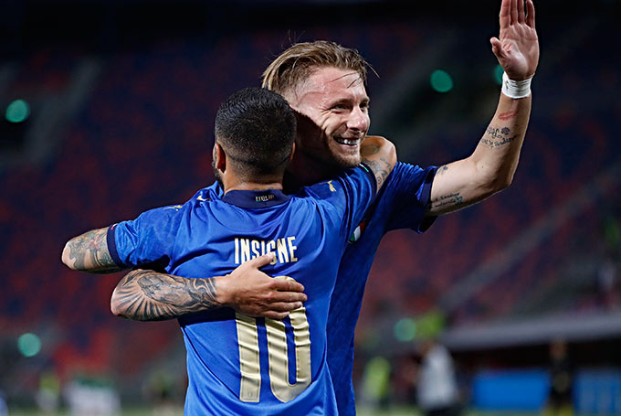 Immobile và Insigne đang ghi những bàn thắng quan trọng cho Italia tại EURO 2020