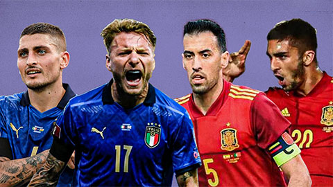 So sánh đội hình Italia vs Tây Ban Nha trước trận bán kết EURO 2020