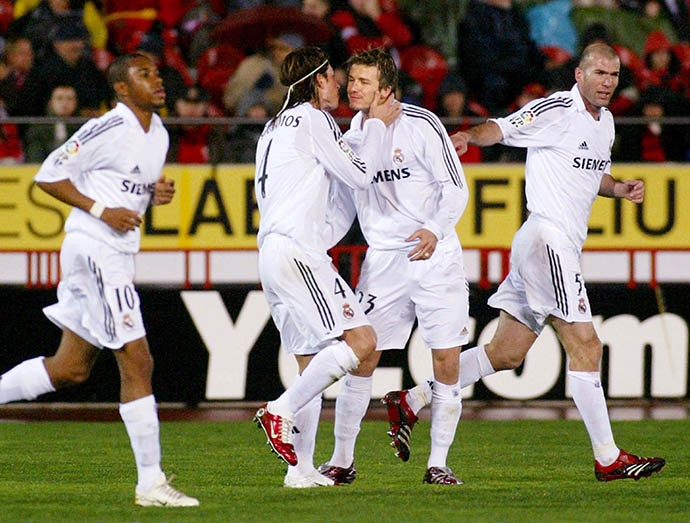Ramos từng tỏa sáng bên cạnh những người đàn anh nổi tiếng