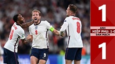 Anh vs Đan Mạch: 1-1 (Hiệp phụ: 1-0), Anh lần đầu góp mặt ở trận chung kết 1 kỳ EURO