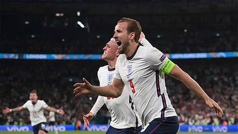 Bứt phá thần tốc, Kane áp sát Ronaldo trong cuộc đua vua phá lưới EURO 2020