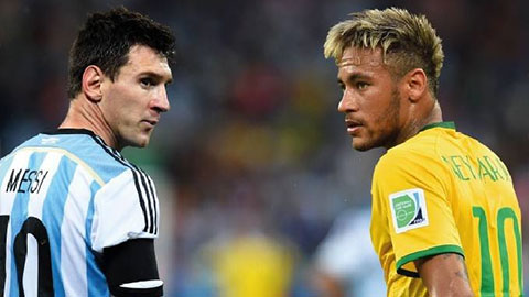 Messi e ngại Neymar ở chung kết Copa America 2021 giữa Argentina vs Brazil
