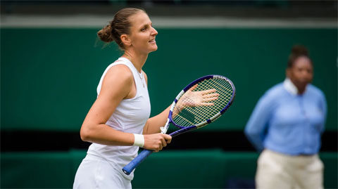 Karolina Pliskova ghi được tổng cộng 96 điểm cả trận, nhiều hơn đối thủ 9 điểm