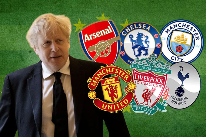Thủ tướng Anh Johnson can thiệp giúp UEFA dẹp bỏ Super League