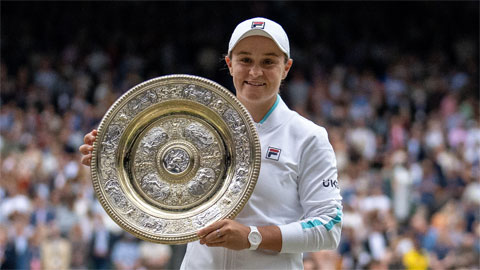 Ashleigh Barty vô địch Wimbledon 2021