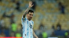 HLV ĐT Argentina: 'Messi chấn thương khi đá chung kết Copa America 2021'