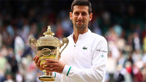 Djokovic vô địch Wimbledon 2021, cân bằng kỷ lục Grand Slam của Federer và Nadal