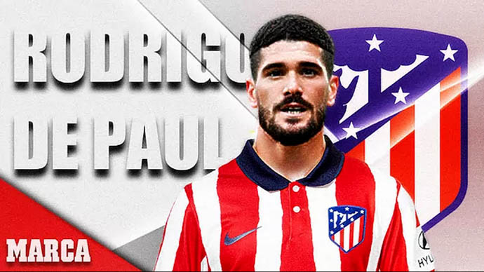 Atletico chiêu mộ xong Rodrigo De Paul