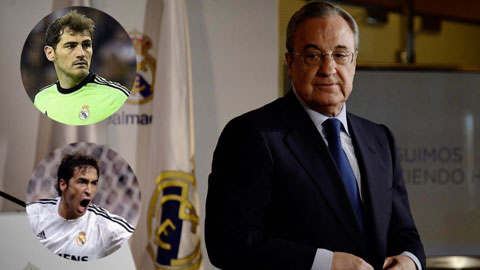 Chủ tịch Perez bị tố từng chửi bới thậm tệ Casillas (ảnh trên) và Raul