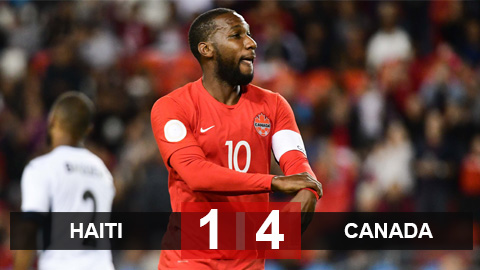 Kết quả Haiti 1-4 Canada: Canada sớm giành vé vào vòng tứ kết Gold Cup Kết quả Haiti 1-4 Canada: Canada sớm giành vé vào vòng tứ kết Gold Cup