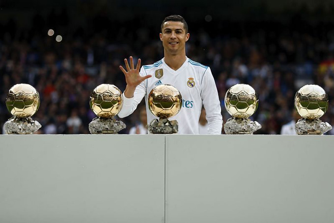 Ronaldo chưa thể có thêm Quả bóng vàng thứ 6