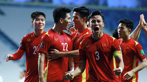 ĐT Việt Nam có quãng nghỉ giữa những đợt thi đấu vòng loại World Cup 2022