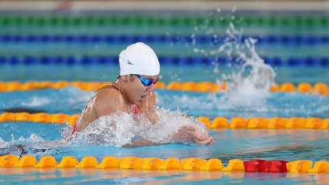 Huy Hoàng -  Ánh Viên, hai tuyển thủ bơi Việt Nam dự Olympic Tokyo: Biết đâu bất ngờ