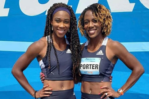 Tiffany Porter và Cindy Sember sẽ cạnh tranh trên đường chạy Olympic