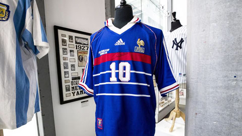 Đấu giá áo đấu của Zidane tại World Cup ‘98
