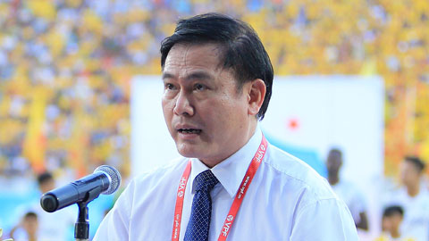 Chủ tịch VPF Trần Anh Tú: 'Chúng ta không thể hủy giải đấu'