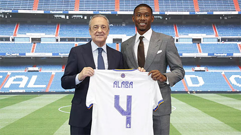 Alaba nói gì khi kế thừa áo số 4 của Ramos