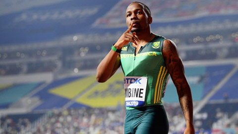 Akani Simbine: Từ kẻ tự ngờ vực bản thân, tới ứng viên số 1