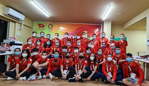 Đoàn thể thao Việt Nam dự Olympic 2020