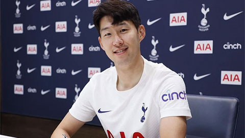 Son Heung-min gia hạn hợp đồng với Tottenham