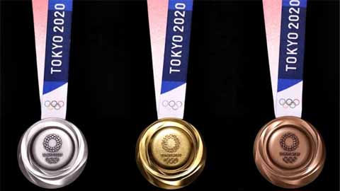 Bảng tổng sắp huy chương Olympic Tokyo 2020 