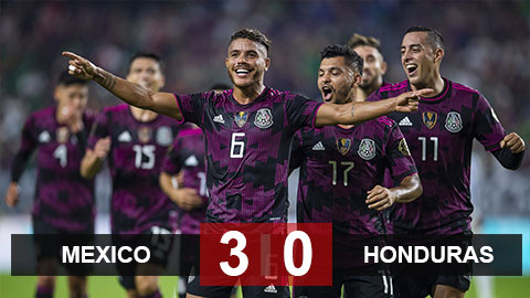 Đại thắng Honduras, Mexico trở thành đội thứ 2 vào bán kết