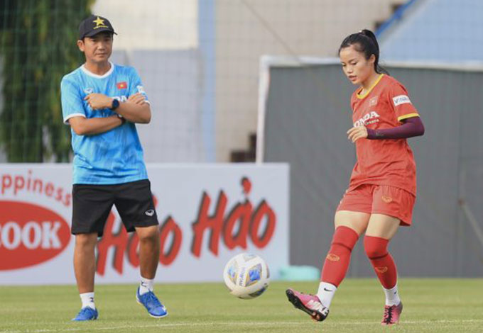 ĐT nữ Việt Nam đang tích cực chuẩn bị cho các trận vòng loại Asian Cup nữ 2022