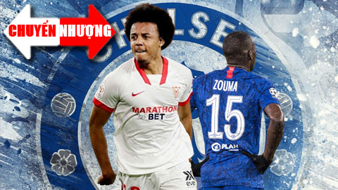Tin chuyển nhượng 28/7: Chelsea dùng Zouma để 'câu' Kounde
