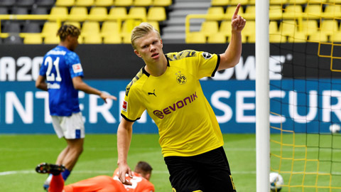 Tiền đạo Erling Haaland (Dortmund): 'Tôi cần phải cải thiện ở mọi khía cạnh'