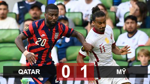 Kết quả Qatar 0-1 Mỹ: Mỹ vào chung kết Gold Cup 2021 Kết quả Qatar 0-1 Mỹ: Mỹ vào chung kết Gold Cup 2021