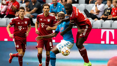 Kết quả giao hữu: Bayern thua trắng 0-3 tại sân nhà