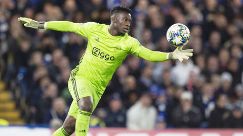 Lyon sắp có thủ thành Onana của Ajax