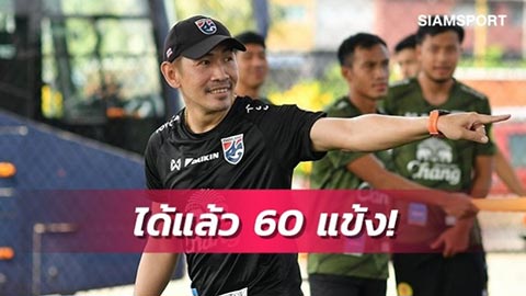 Tân HLV Thái Lan gọi 60 cầu thủ lên tuyển U23