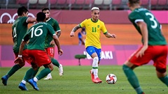 Trực tiếp U23 Mexico vs U23 Brazil, 15h00 chiều 3/8